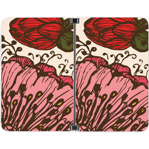Rose Bud Floral Surface Duo Skin