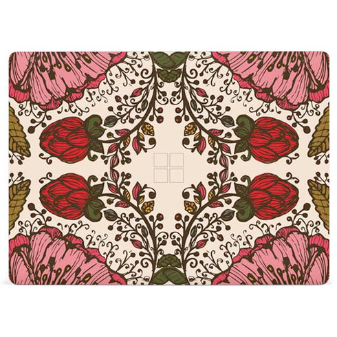 Rose Bud Floral Surface Laptop 2 Skin
