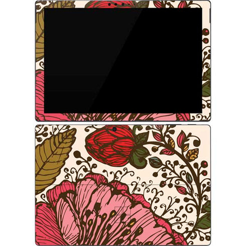 Rose Bud Floral Surface Pro 7 Skin