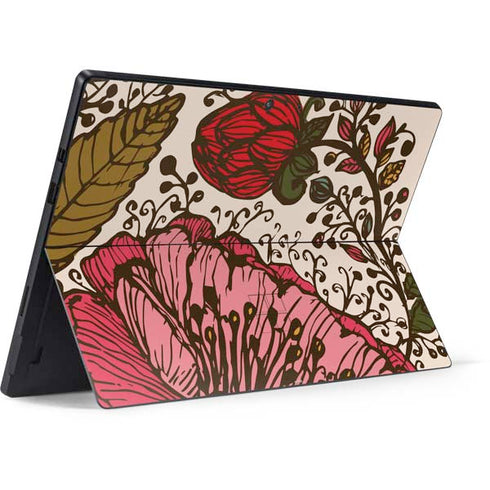 Rose Bud Floral Surface Pro 7 Skin