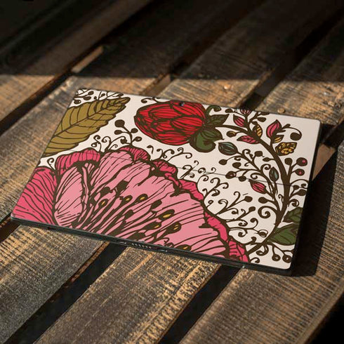 Rose Bud Floral Surface Pro 7 Skin