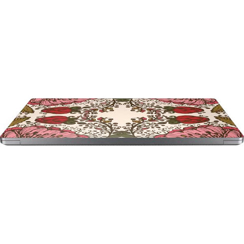 Rose Bud Floral Universal Laptop 17in (13.8 x 10in) Skin