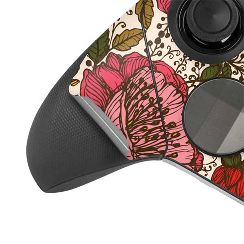 Rose Bud Floral Xbox Elite Wireless Controller Series 2 Skin