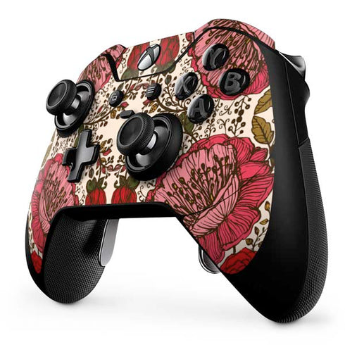 Rose Bud Floral Xbox One Elite Controller Skin