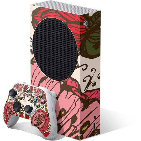 Rose Bud Floral Xbox Series S Skins