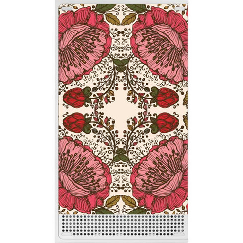 Rose Bud Floral Xbox Series S Console Skin