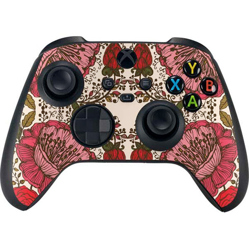 Rose Bud Floral Xbox Series X Controller Skin