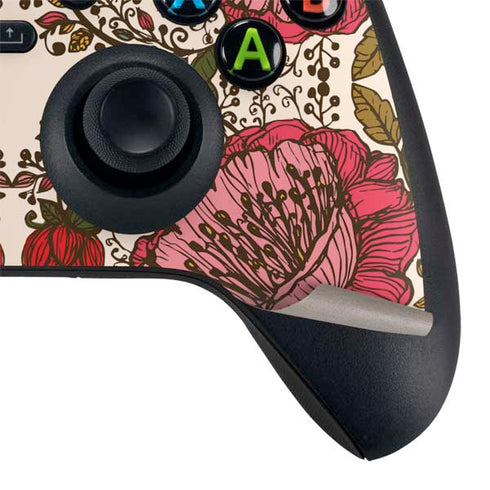 Rose Bud Floral Xbox Series X Controller Skin