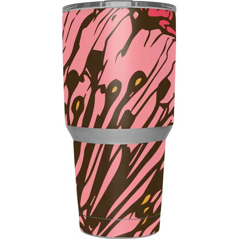Rose Bud Floral Yeti 30oz Rambler Tumbler Skin