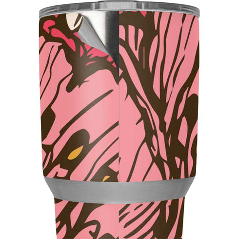 Rose Bud Floral Yeti 30oz Rambler Tumbler Skin
