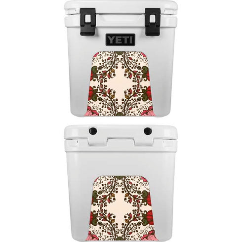 Rose Bud Floral YETI Roadie 24 Hard Cooler Skin