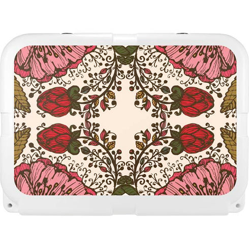 Rose Bud Floral YETI Tundra 35 Hard Cooler Skin