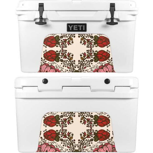 Rose Bud Floral YETI Tundra 45 Hard Cooler Skin