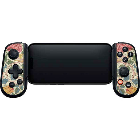Rose by William Morris Backbone One for iPhone Game Controller Skin