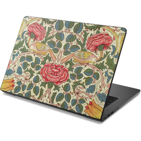 William Morris Rose Dell Chromebook Skin