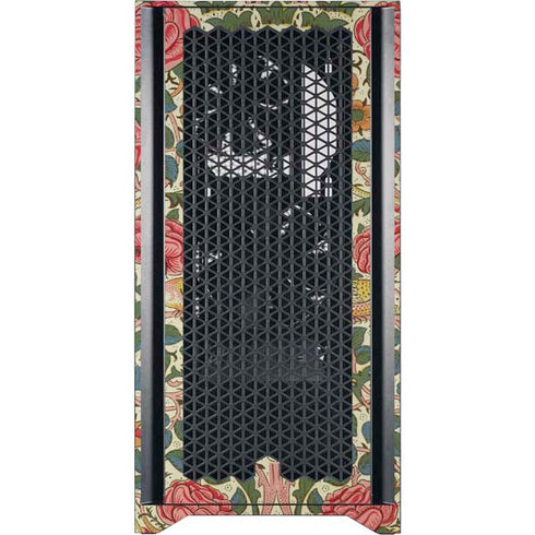 William Morris Rose Corsair 4000D Tempered Glass Mid-Tower ATX Case Skin