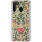 William Morris Rose Galaxy A21 Clear Case