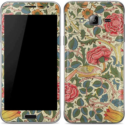 William Morris Rose Galaxy J3 Skin
