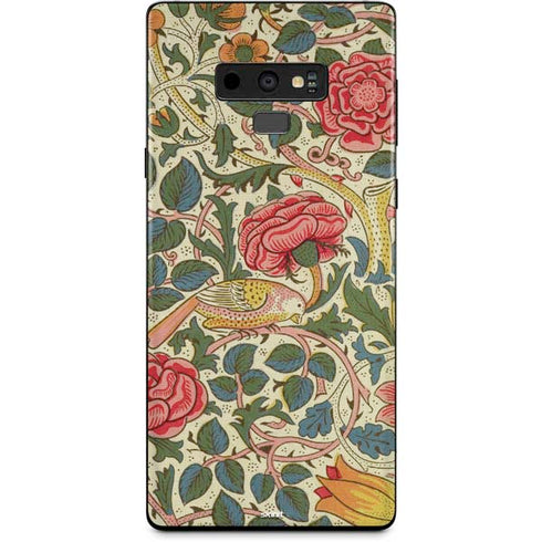 William Morris Rose Galaxy Note 9 Skin