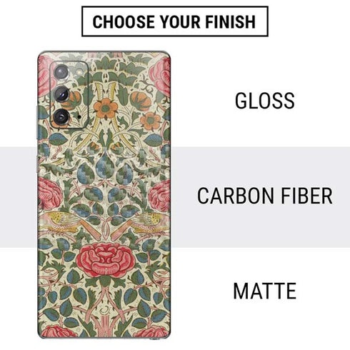 William Morris Rose Galaxy Note20 5G Skin