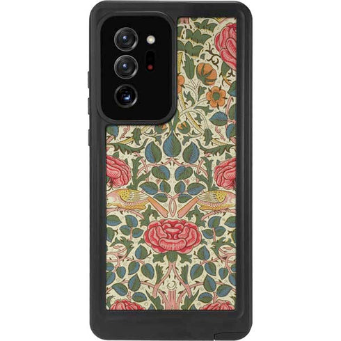 William Morris Rose Galaxy Note20 Ultra 5G Waterproof Case