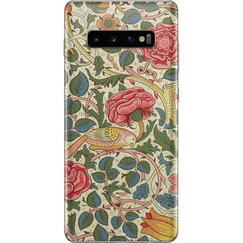 William Morris Rose Galaxy S10 Plus Skin