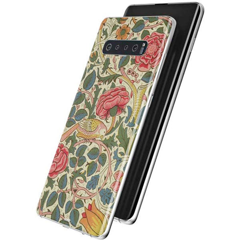 William Morris Rose Galaxy S10 Plus Skin