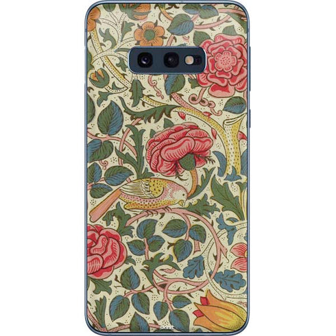 William Morris Rose Galaxy S10e Skin