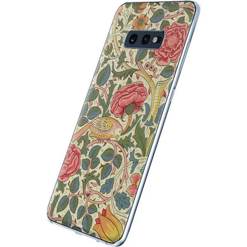 William Morris Rose Galaxy S10e Skin
