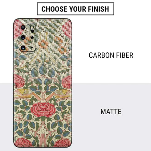 William Morris Rose Galaxy S20 Plus Skin