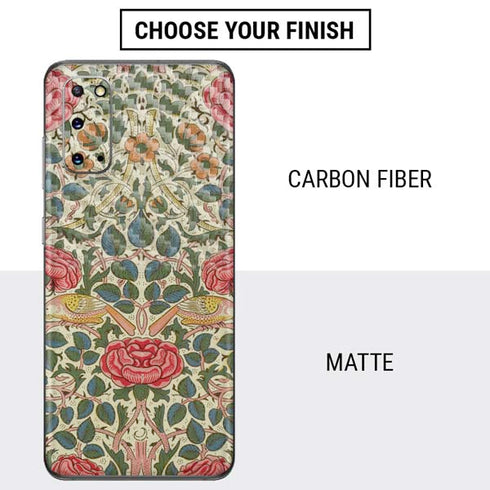 William Morris Rose Galaxy S20 Skin