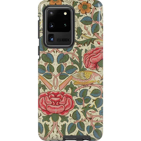 William Morris Rose Galaxy S20 Ultra 5G Pro Case