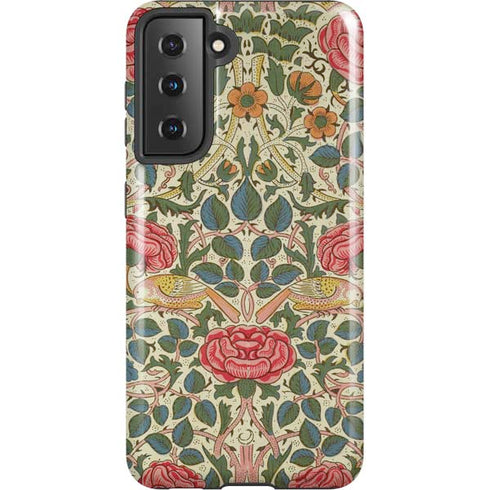 William Morris Rose Galaxy S21 5G Pro Case