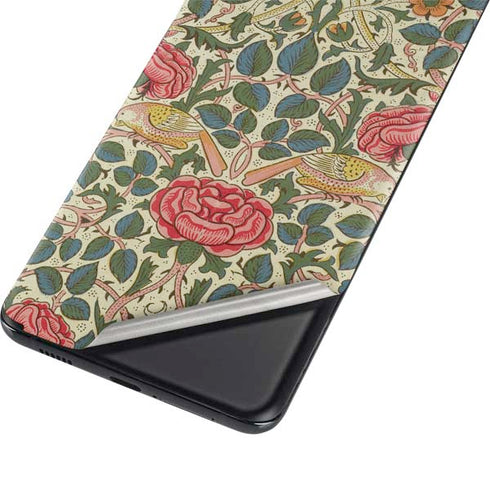 William Morris Rose Galaxy S21 5G Skin