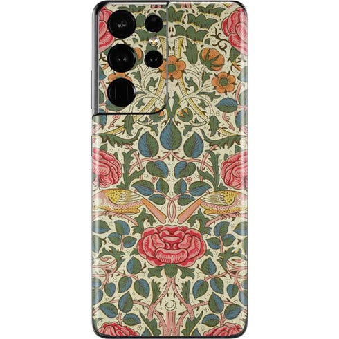William Morris Rose Galaxy S21 Ultra 5G Skin