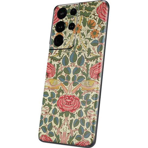 William Morris Rose Galaxy S21 Ultra 5G Skin