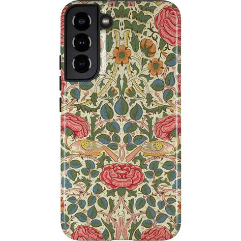William Morris Rose Galaxy S22 Plus Pro Case