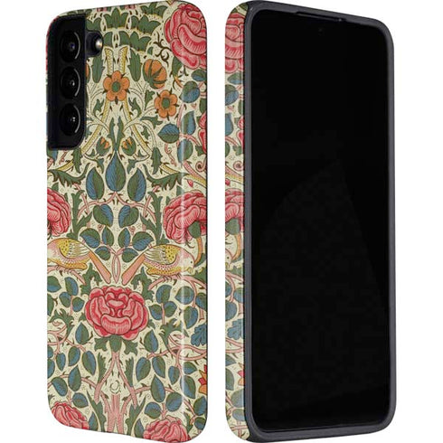 William Morris Rose Galaxy S22 Plus Pro Case