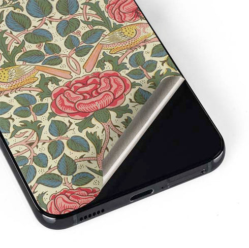 William Morris Rose Galaxy S22 Plus Skin