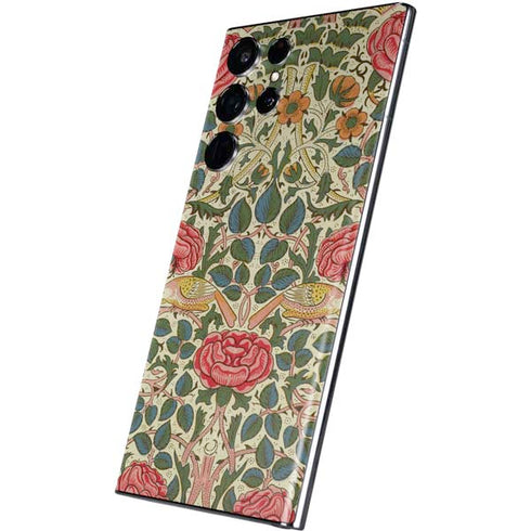 William Morris Rose Galaxy S22 Ultra Skin