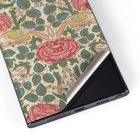 William Morris Rose Galaxy S22 Ultra Skin