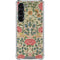 William Morris Rose Galaxy S23 Clear Case
