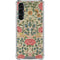 William Morris Rose Galaxy S23 Plus Clear Case