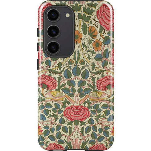William Morris Rose Galaxy S23 Pro Case