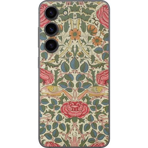 William Morris Rose Galaxy S23 Skin