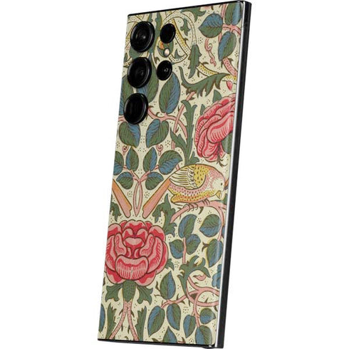 William Morris Rose Galaxy S23 Ultra Skin
