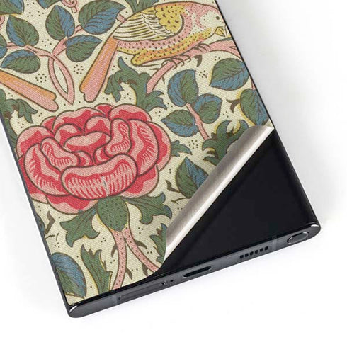 William Morris Rose Galaxy S23 Ultra Skin