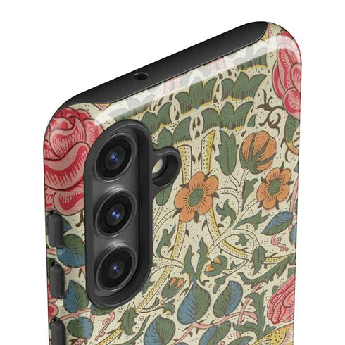 Rose by William Morris Galaxy S24 Impact Case