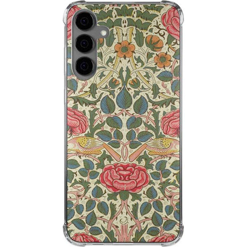 Rose by William Morris Galaxy S24 Plus Clear Case