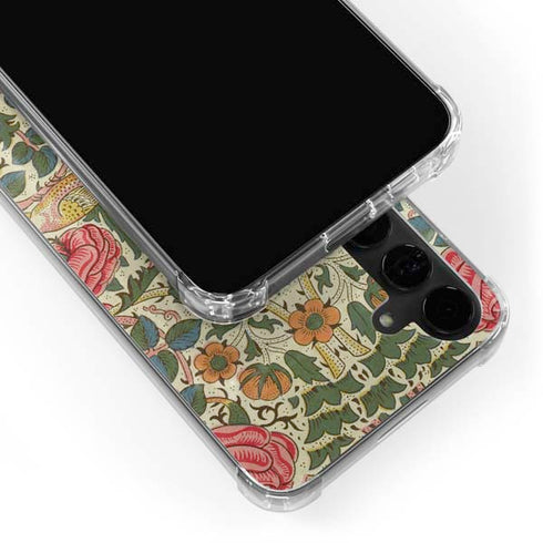 Rose by William Morris Galaxy S24 Plus Clear Case